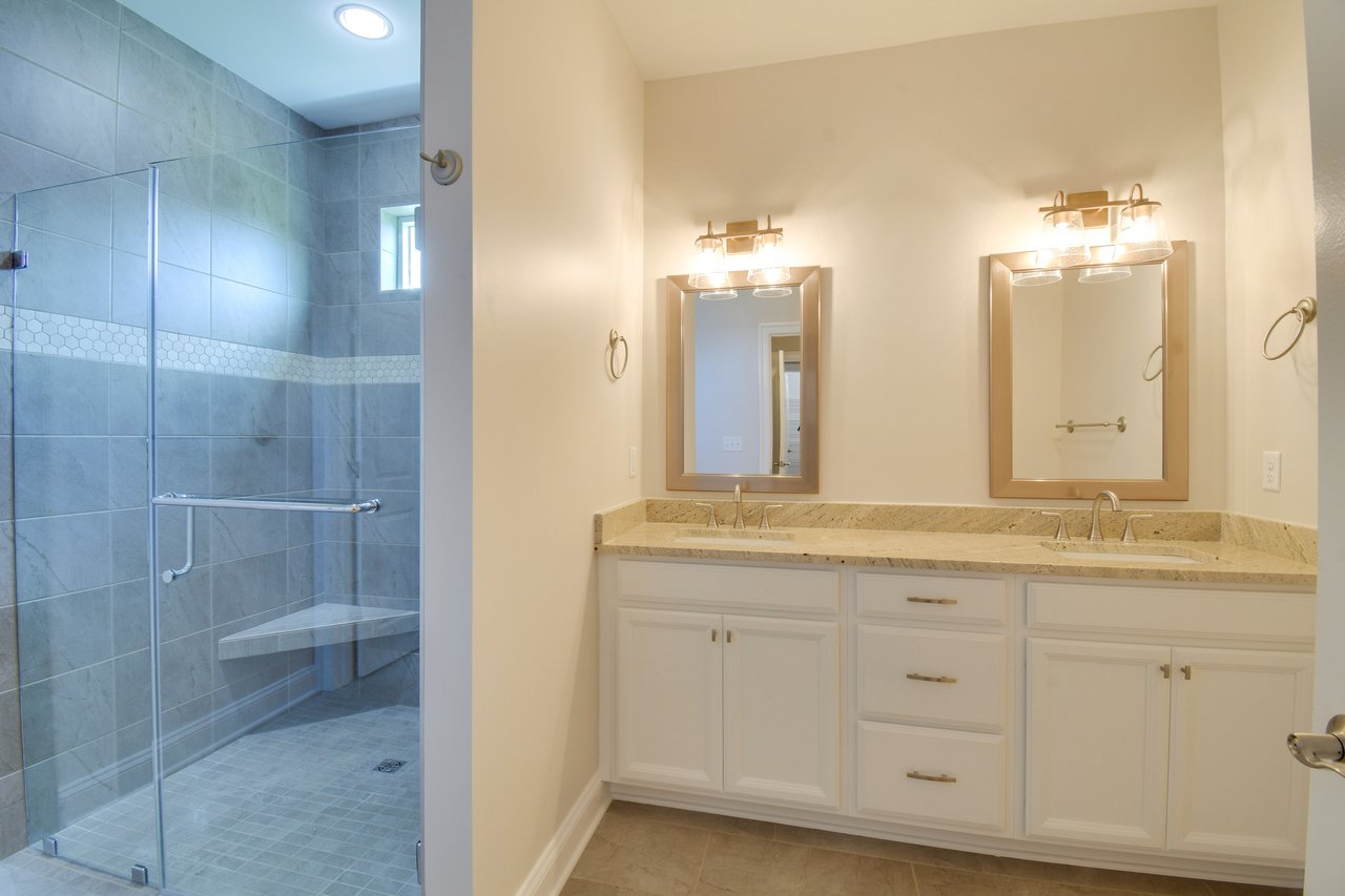 Old Oaks custom home final view