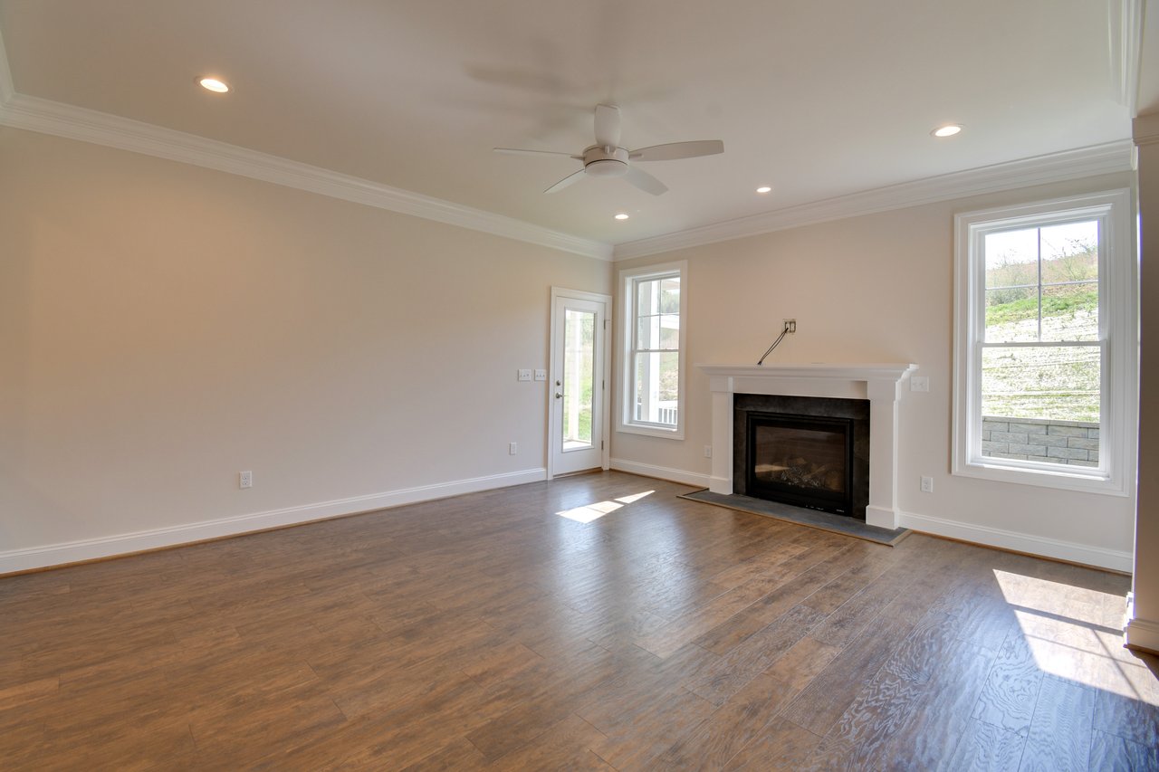 Old Oaks custom home perspective