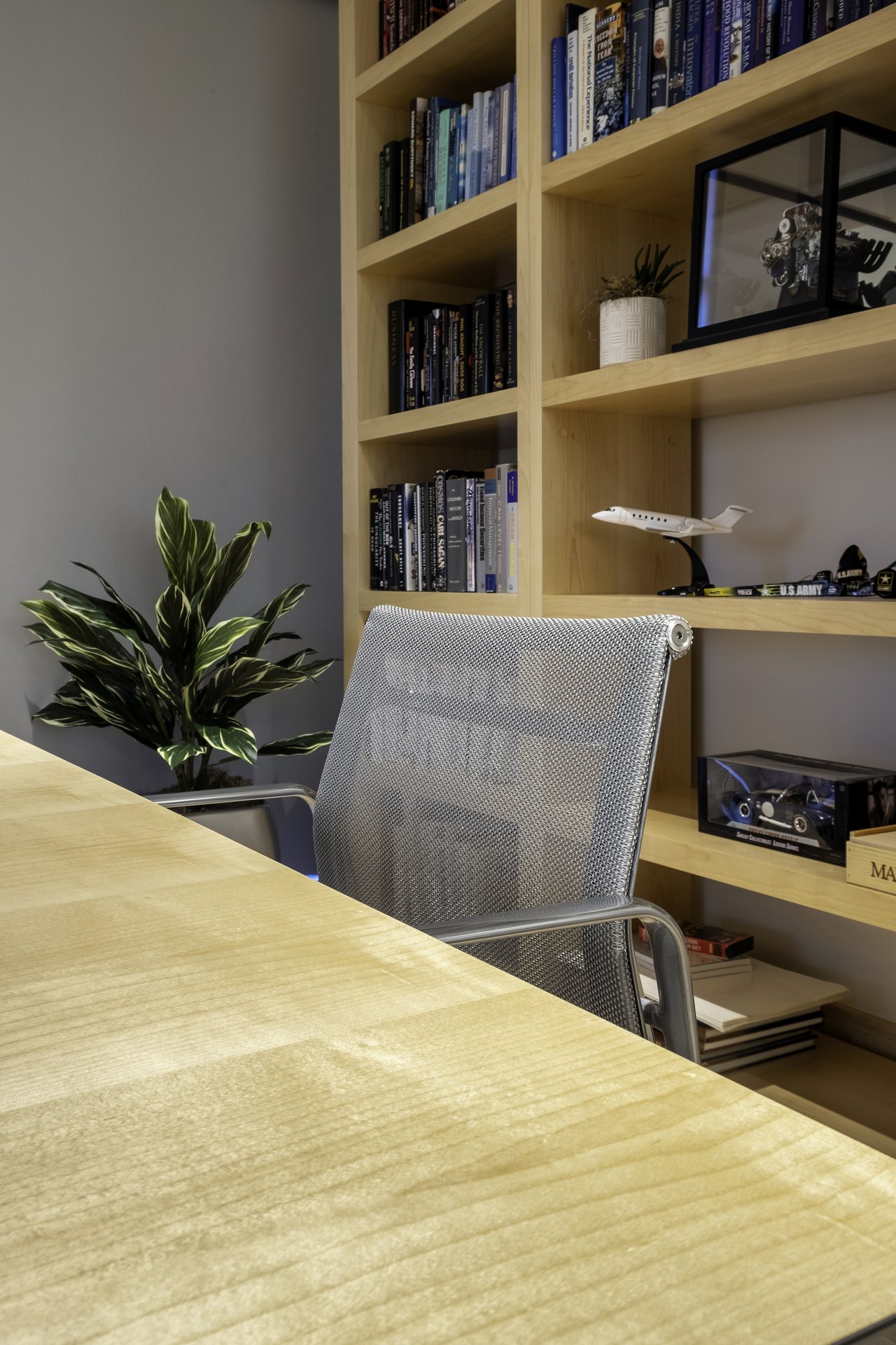 Office interior detail