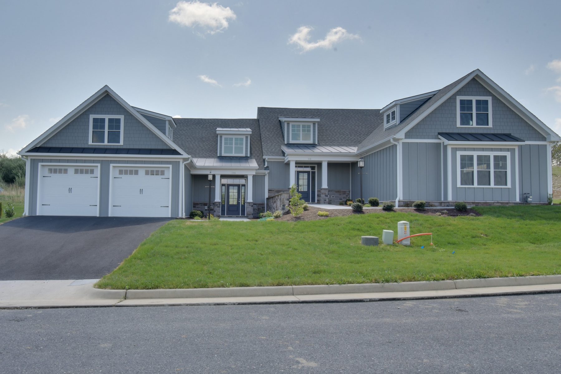 Old Oaks custom home exterior