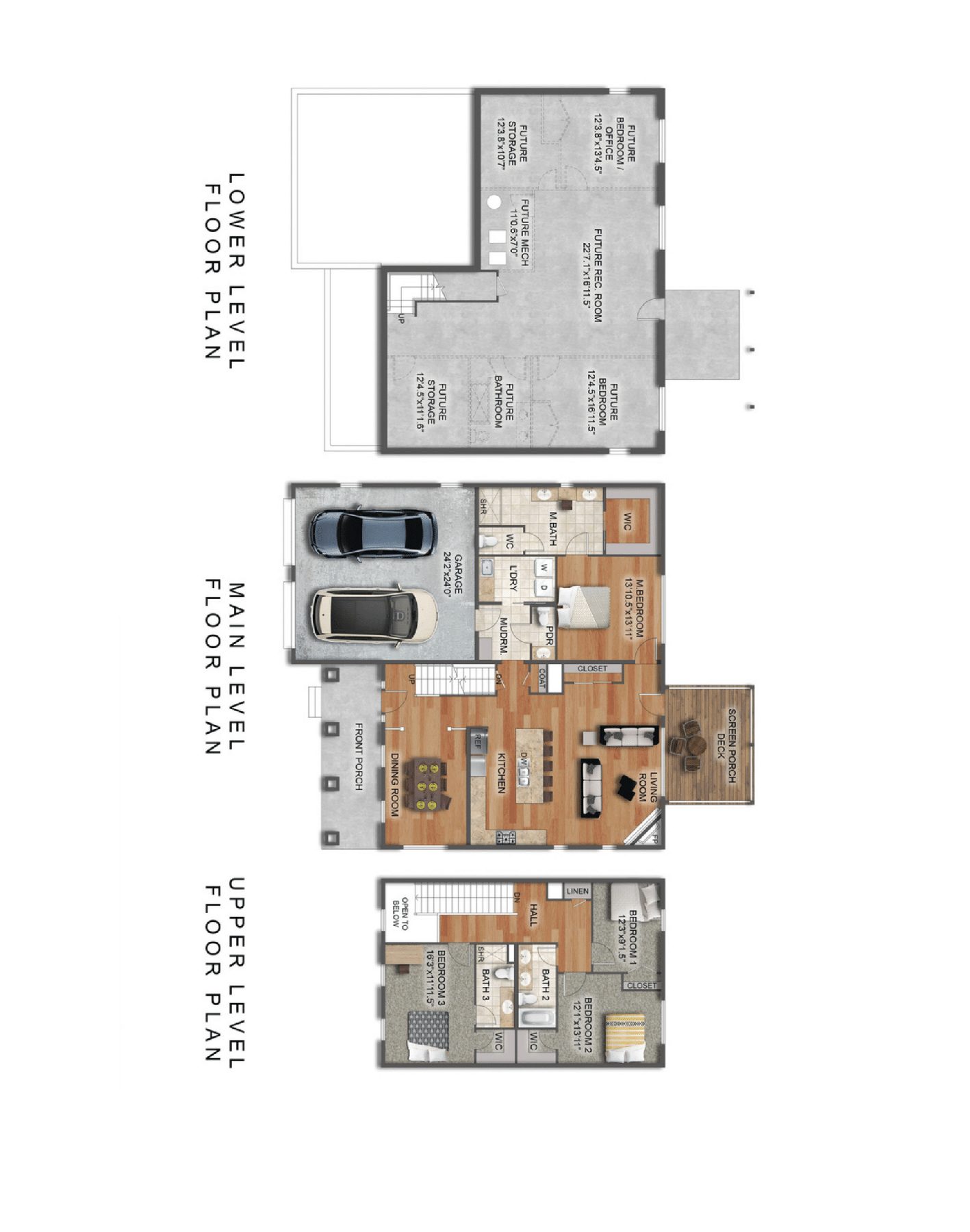 Monterey marketing brochure floor plan